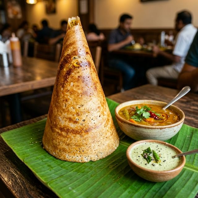 Crispy Masala Dosa - Madurai villas