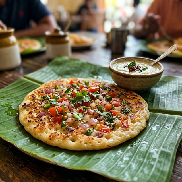 Onion Uttapam - Madurai villas